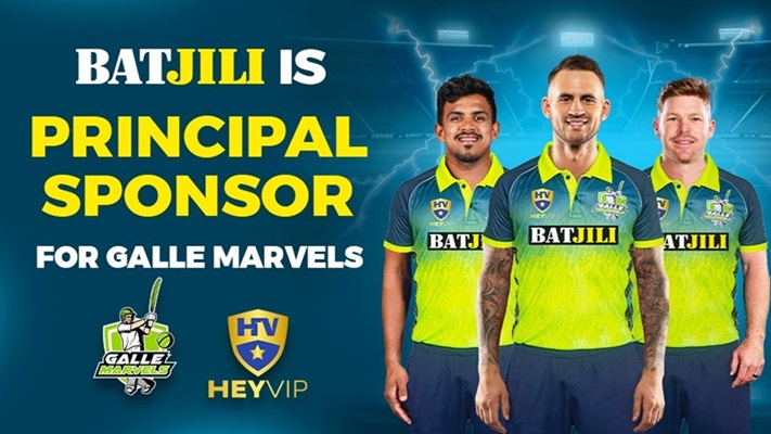 BatJili Announces Sponsorship Deal with Galle Marvels for Lanka Premier League 2024