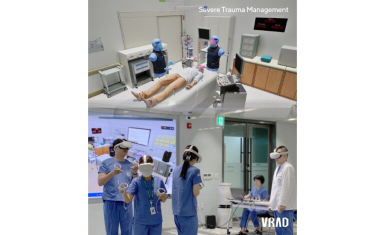 VRAD Co. Launches Korean VR Simulators for Nursing & Trauma Training in Global Markets